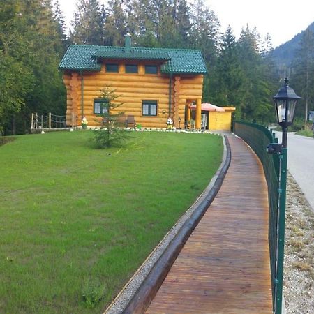 Ferienwohnungen Blockhaus - Zwergenhaeusl Grünau im Almtal Extérieur photo