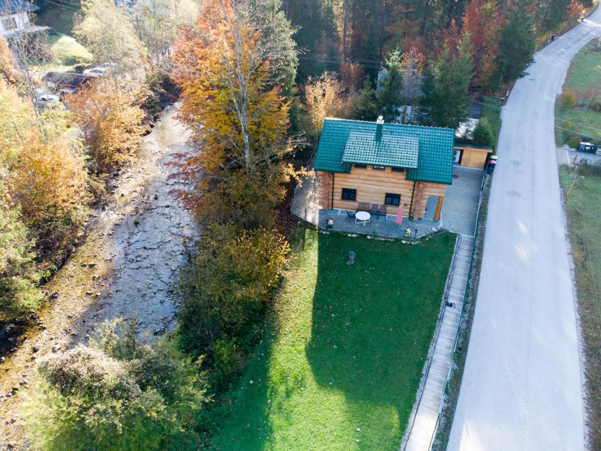 Ferienwohnungen Blockhaus - Zwergenhaeusl Grünau im Almtal Extérieur photo