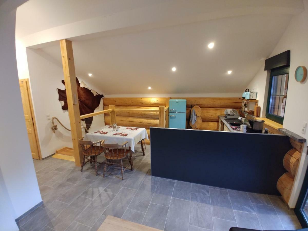 Ferienwohnungen Blockhaus - Zwergenhaeusl Grünau im Almtal Extérieur photo