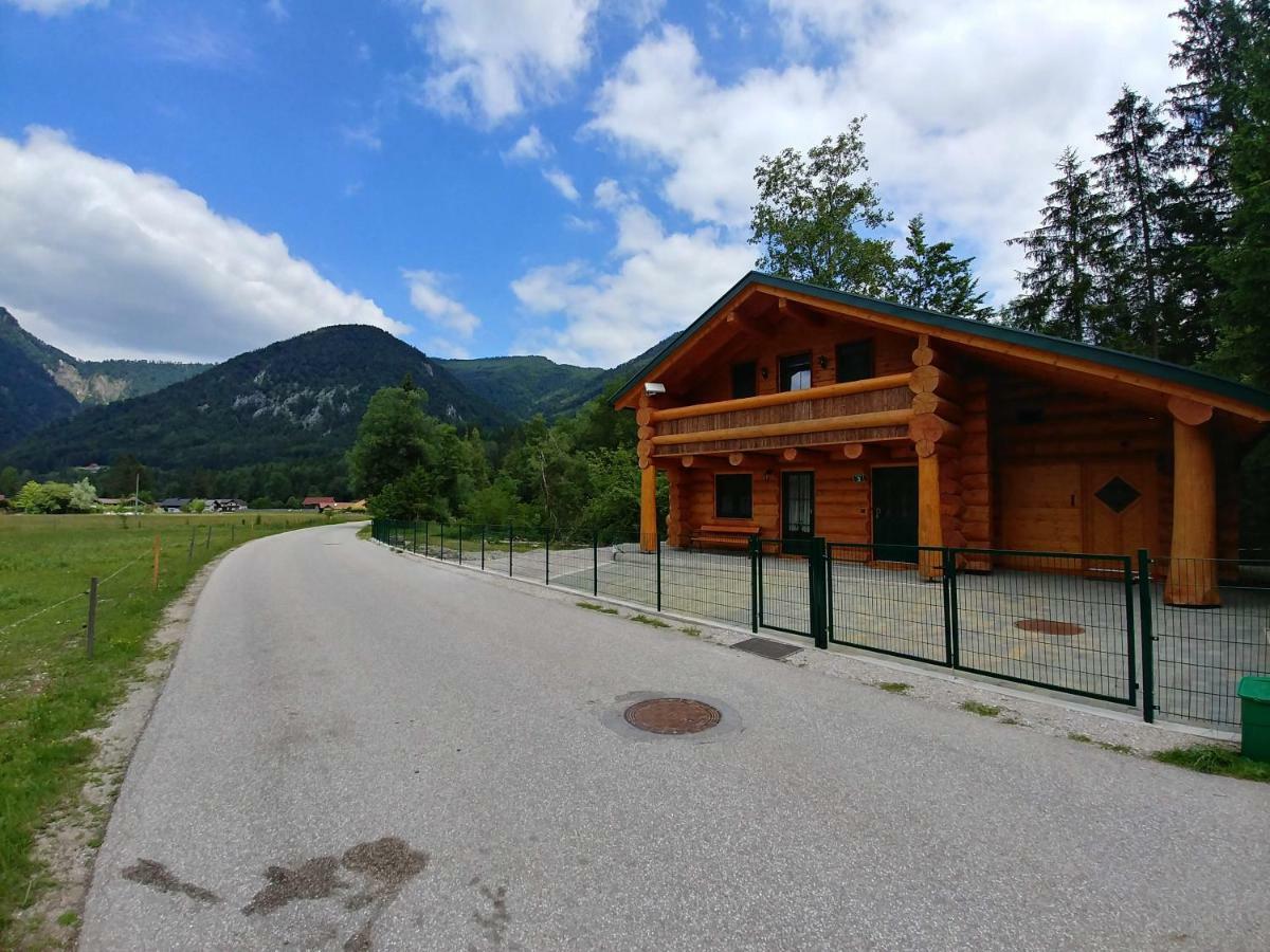 Ferienwohnungen Blockhaus - Zwergenhaeusl Grünau im Almtal Extérieur photo